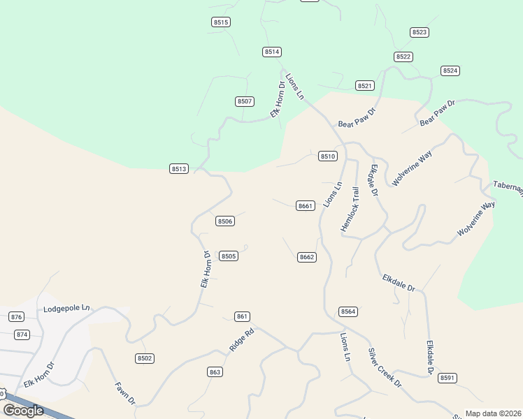 map of restaurants, bars, coffee shops, grocery stores, and more near 151 County Road in Granby