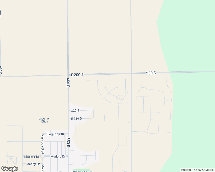 map of restaurants, bars, coffee shops, grocery stores, and more near 6729 East 200 South in Whitestown