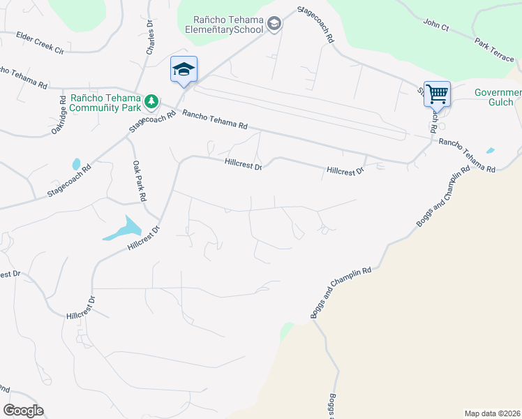 map of restaurants, bars, coffee shops, grocery stores, and more near Wagon Wheel Drive in Corning