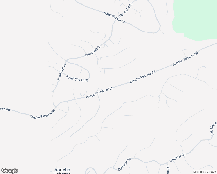 map of restaurants, bars, coffee shops, grocery stores, and more near 15740 Rancho Tehama Road in Corning