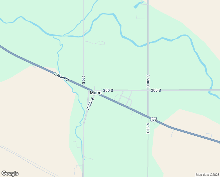 map of restaurants, bars, coffee shops, grocery stores, and more near 5654 200 South in Crawfordsville