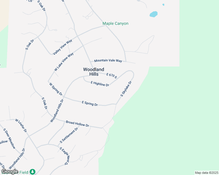 map of restaurants, bars, coffee shops, grocery stores, and more near 120 East Highline Drive in Woodland Hills