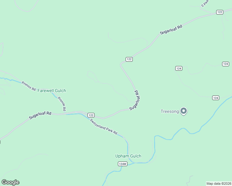 map of restaurants, bars, coffee shops, grocery stores, and more near 5938 Sugarloaf Road in Boulder