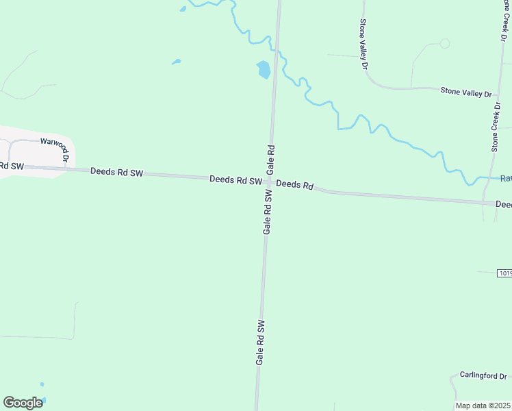 map of restaurants, bars, coffee shops, grocery stores, and more near 5478 Gale Road Southwest in Pataskala