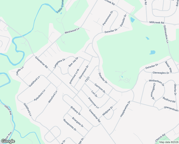 map of restaurants, bars, coffee shops, grocery stores, and more near 2730 Saint Andrews Way in York