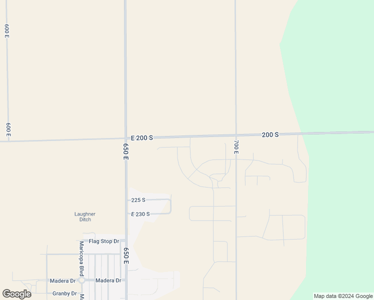 map of restaurants, bars, coffee shops, grocery stores, and more near 6729 East 200 South in Whitestown