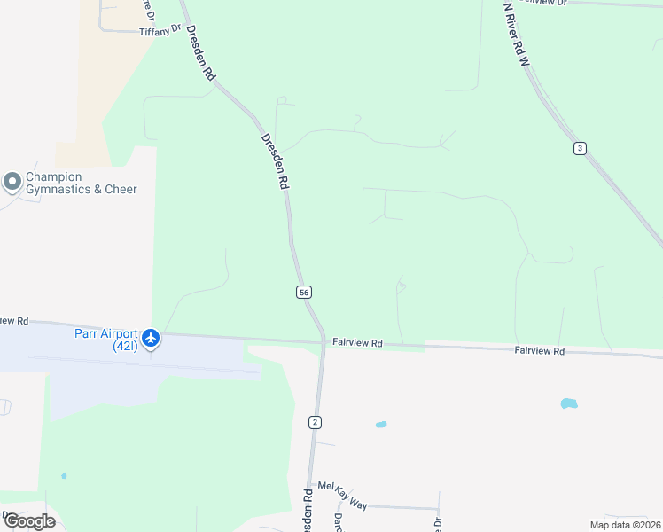 map of restaurants, bars, coffee shops, grocery stores, and more near 4585 Tranquility Lane in Zanesville