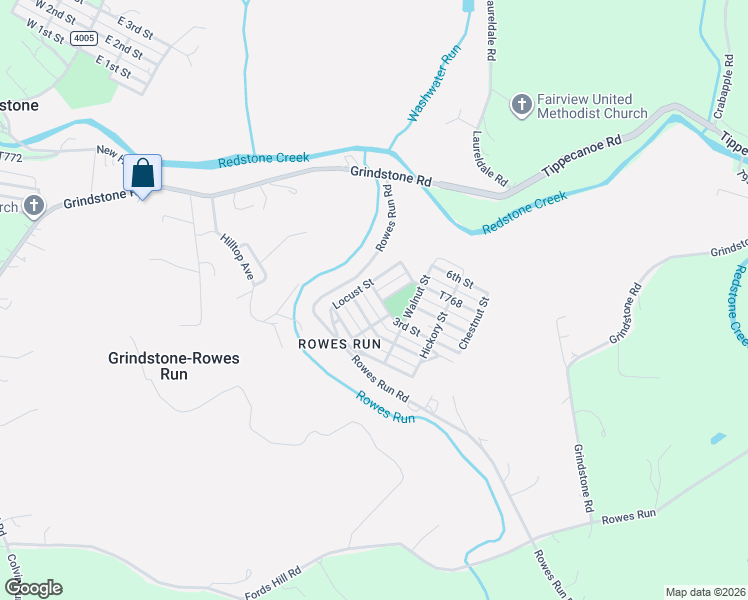 map of restaurants, bars, coffee shops, grocery stores, and more near 514 Maple Street in Grindstone