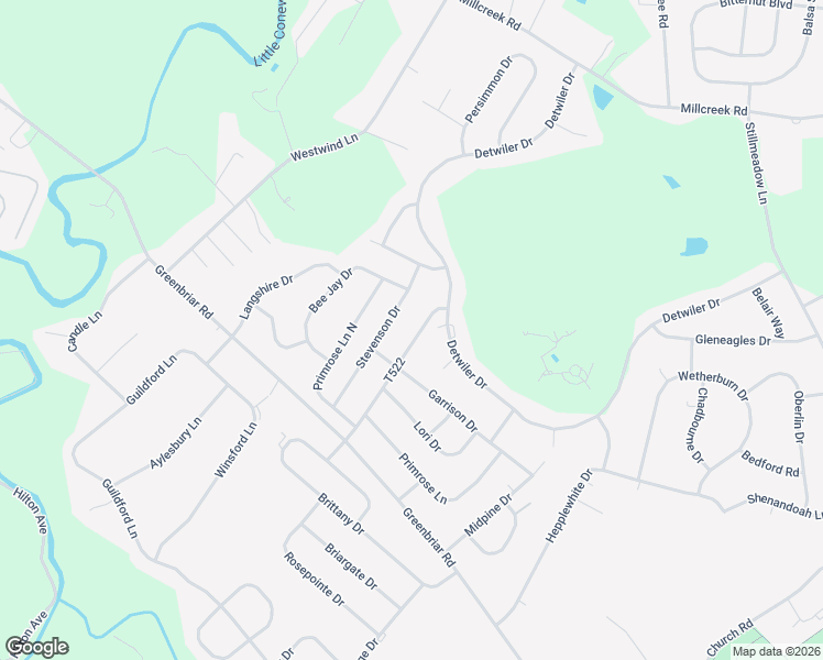 map of restaurants, bars, coffee shops, grocery stores, and more near 2730 Saint Andrews Way in York