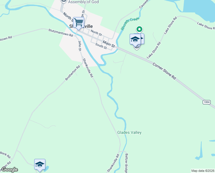 map of restaurants, bars, coffee shops, grocery stores, and more near in Friedens