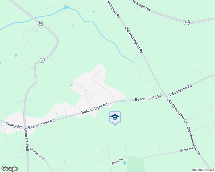 map of restaurants, bars, coffee shops, grocery stores, and more near 108 Dominic Dr in Coatesville