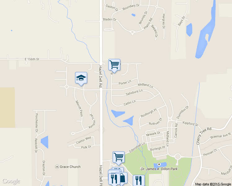 map of restaurants, bars, coffee shops, grocery stores, and more near 5908 Salisbury Lane in Noblesville
