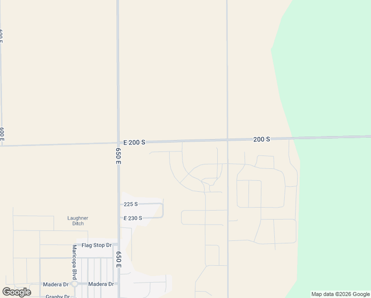 map of restaurants, bars, coffee shops, grocery stores, and more near 6729 East 200 South in Whitestown