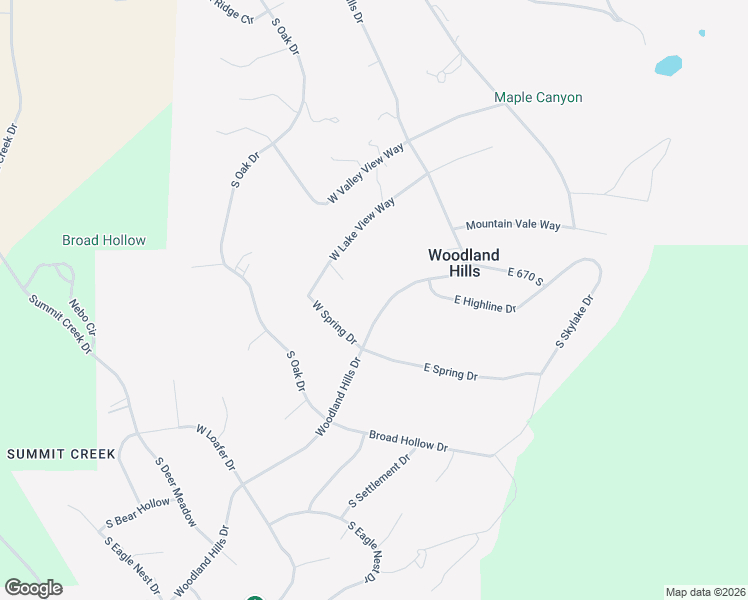 map of restaurants, bars, coffee shops, grocery stores, and more near 745 Woodland Hills Drive in Woodland Hills