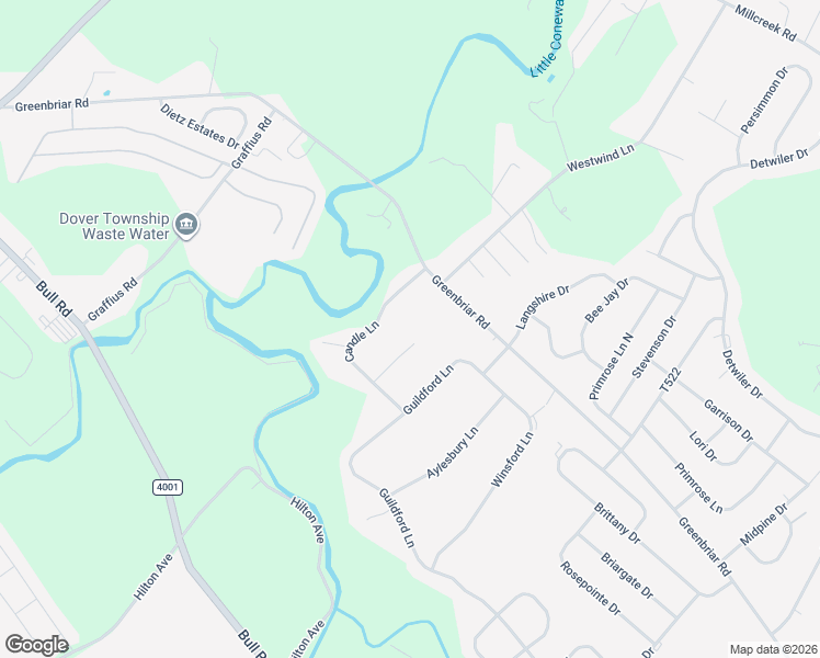 map of restaurants, bars, coffee shops, grocery stores, and more near 1294 Falls Grove Lane in York