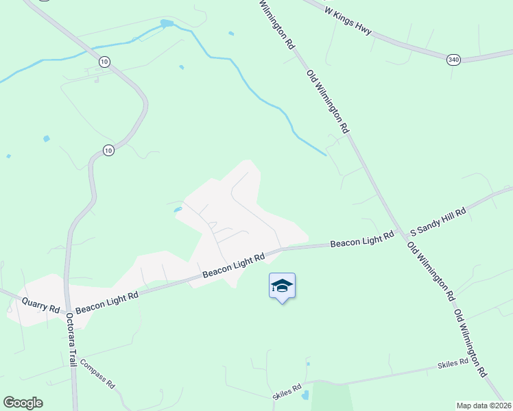 map of restaurants, bars, coffee shops, grocery stores, and more near 108 Dominic Drive in Coatesville