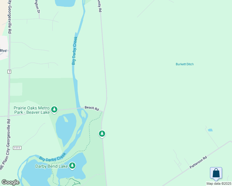 map of restaurants, bars, coffee shops, grocery stores, and more near 3064 Amity Road in Hilliard
