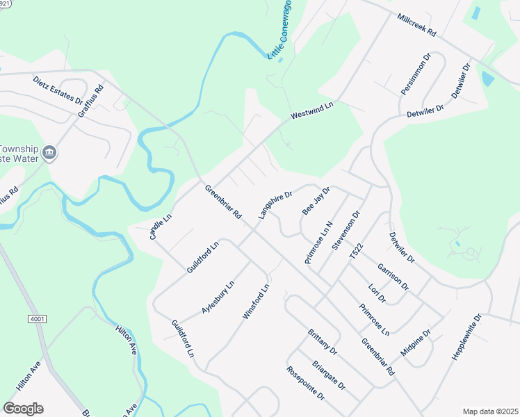 map of restaurants, bars, coffee shops, grocery stores, and more near 1481 Langshire Drive in York