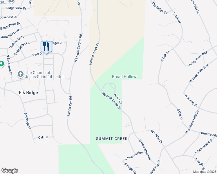 map of restaurants, bars, coffee shops, grocery stores, and more near 706 Nebo Circle in Salem
