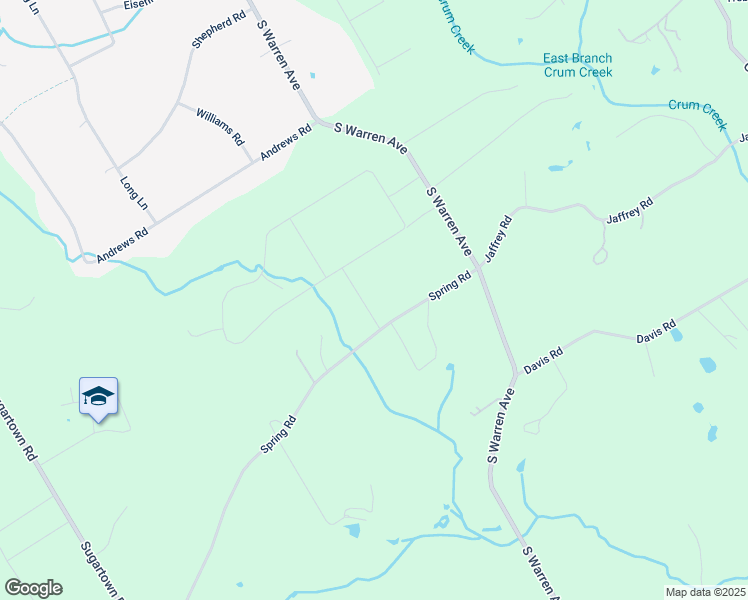 map of restaurants, bars, coffee shops, grocery stores, and more near 4 Hilldale Road in Malvern