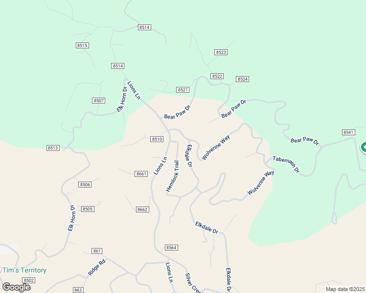 map of restaurants, bars, coffee shops, grocery stores, and more near 1023 County Road in Granby