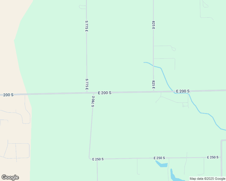 map of restaurants, bars, coffee shops, grocery stores, and more near 7968 East 200 South in Whitestown