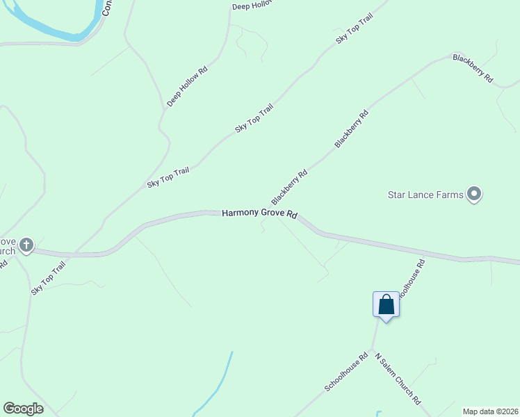 map of restaurants, bars, coffee shops, grocery stores, and more near 5901 Harmony Grove Road in Dover