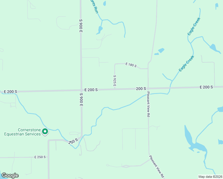 map of restaurants, bars, coffee shops, grocery stores, and more near 9235 East 200 South in Zionsville