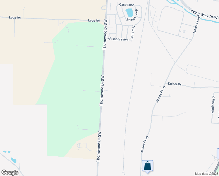 map of restaurants, bars, coffee shops, grocery stores, and more near 1446 Thornwood Drive Southwest in Newark