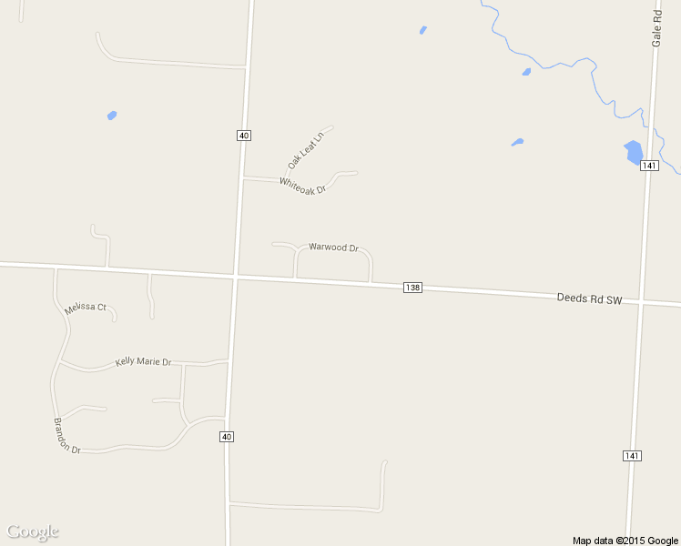 map of restaurants, bars, coffee shops, grocery stores, and more near 5001 Deeds Road Southwest in Pataskala