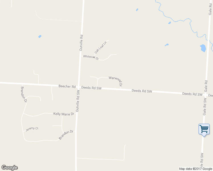 map of restaurants, bars, coffee shops, grocery stores, and more near 5092 Deeds Road Southwest in Pataskala