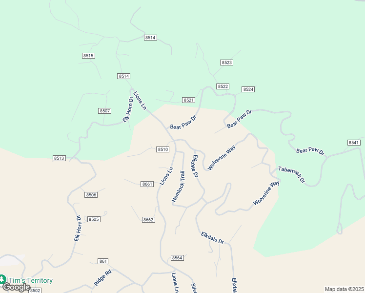 map of restaurants, bars, coffee shops, grocery stores, and more near 1023 County Rd in Granby