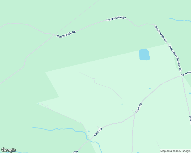 map of restaurants, bars, coffee shops, grocery stores, and more near 1647 Coon Road in Aspers