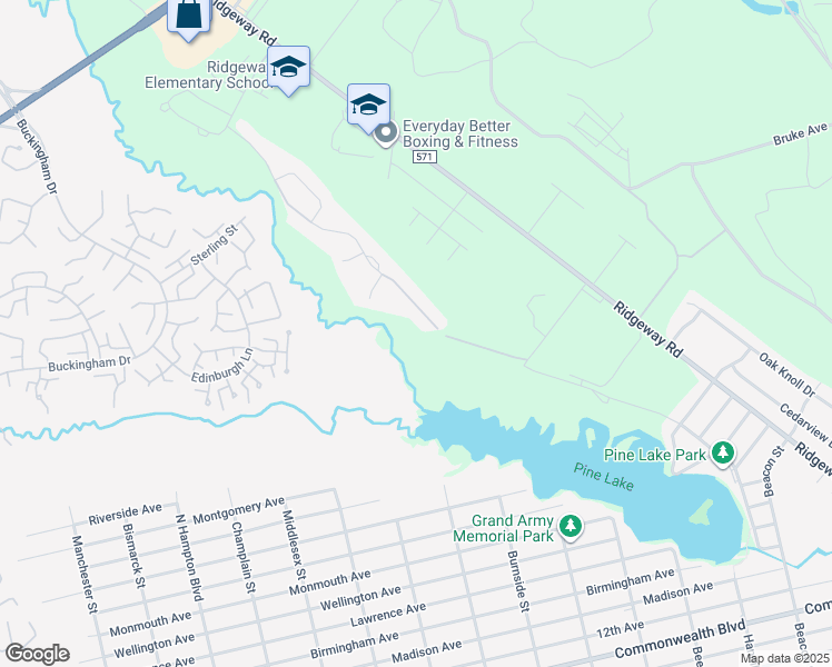map of restaurants, bars, coffee shops, grocery stores, and more near 608 Waterford Drive in Manchester Township