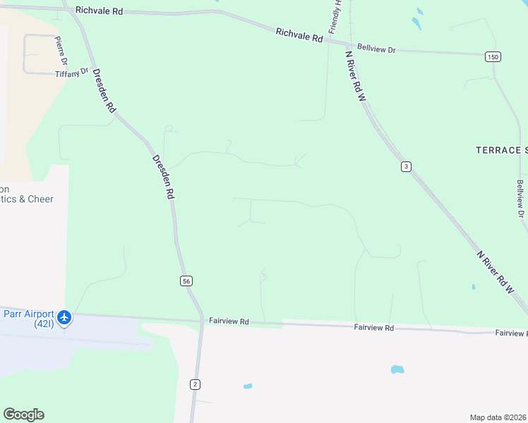 map of restaurants, bars, coffee shops, grocery stores, and more near 4795 Tranquility Lane in Zanesville