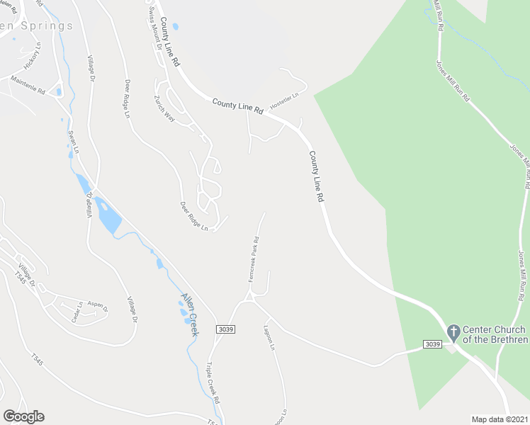 map of restaurants, bars, coffee shops, grocery stores, and more near 192 Ferncreek Park Road in Champion