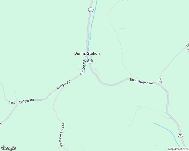 map of restaurants, bars, coffee shops, grocery stores, and more near 2189 Dunn Station Road in Prosperity