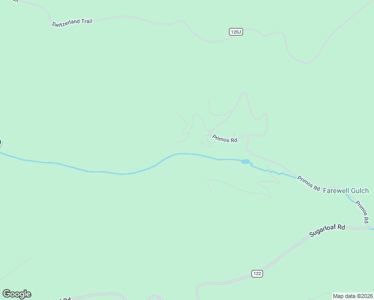 map of restaurants, bars, coffee shops, grocery stores, and more near 1111 Primos Road in Boulder