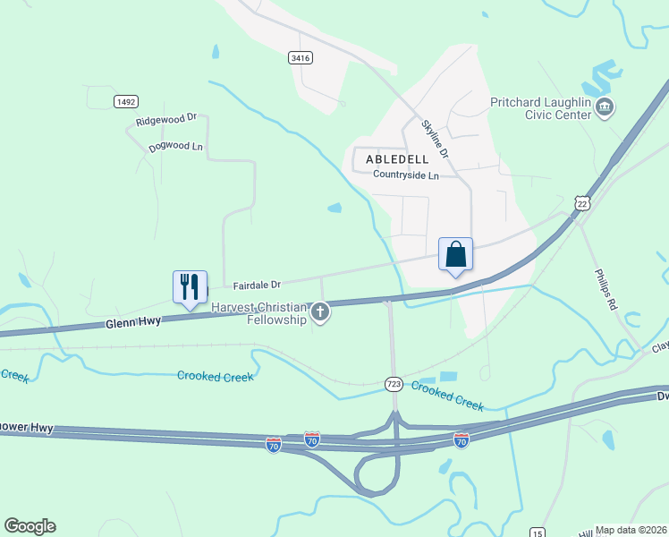 map of restaurants, bars, coffee shops, grocery stores, and more near 6117 Fairdale Drive in Cambridge