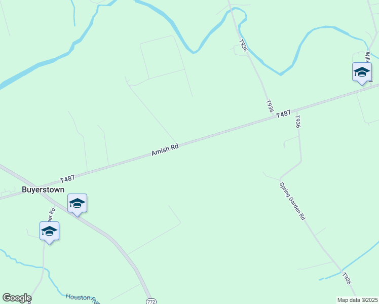 map of restaurants, bars, coffee shops, grocery stores, and more near in Kinzers