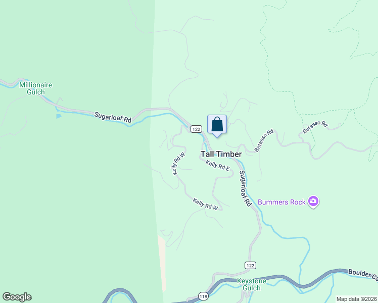 map of restaurants, bars, coffee shops, grocery stores, and more near 924 Kelly Road West in Boulder