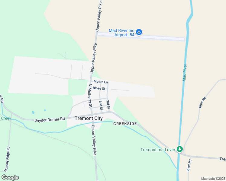 map of restaurants, bars, coffee shops, grocery stores, and more near 401-467 Blose Street in Urbana