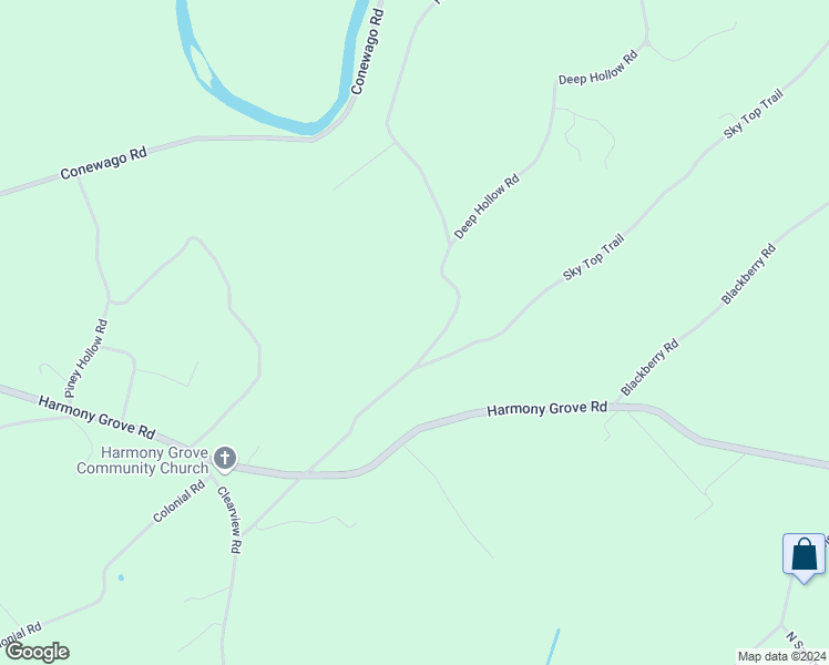map of restaurants, bars, coffee shops, grocery stores, and more near 5600 Fish and Game Road in Dover