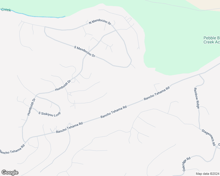 map of restaurants, bars, coffee shops, grocery stores, and more near 15838 El Dorado Drive in Corning