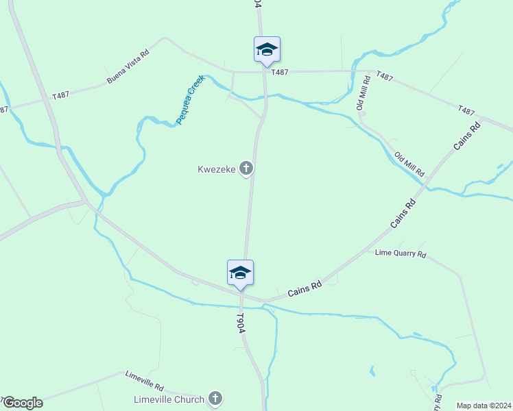 map of restaurants, bars, coffee shops, grocery stores, and more near 429 Mount Vernon Road in Gap