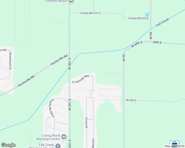 map of restaurants, bars, coffee shops, grocery stores, and more near 6278 South Cabriolet Way in Pendleton