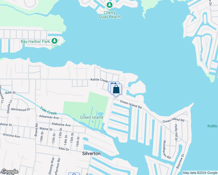 map of restaurants, bars, coffee shops, grocery stores, and more near 16 Pollys Park Drive in Toms River