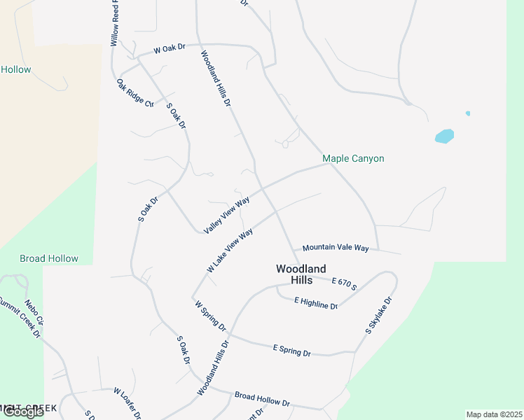 map of restaurants, bars, coffee shops, grocery stores, and more near 555 Woodland Hills Drive in Woodland Hills