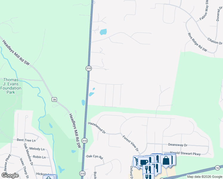 map of restaurants, bars, coffee shops, grocery stores, and more near 5011 Hazelton-Etna Road Southwest in Pataskala