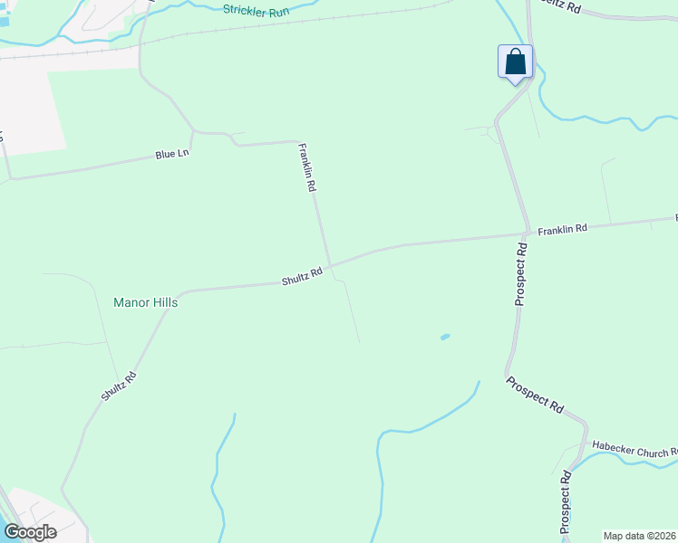 map of restaurants, bars, coffee shops, grocery stores, and more near 674 Shultz Road in Washington Boro